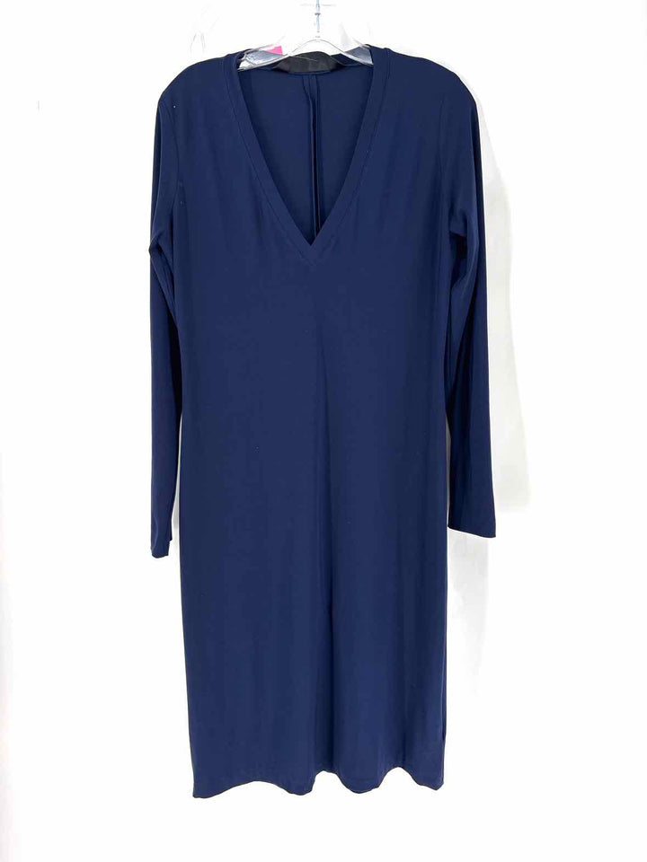 Size L NORMA KAMALI Blue Dress