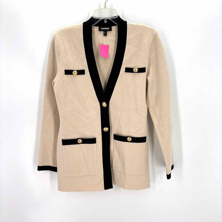 Size M EXPRESS Beige Jacket