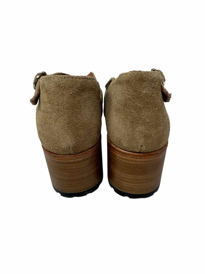 Shoe Size 9.5 Tan Suede Pumps