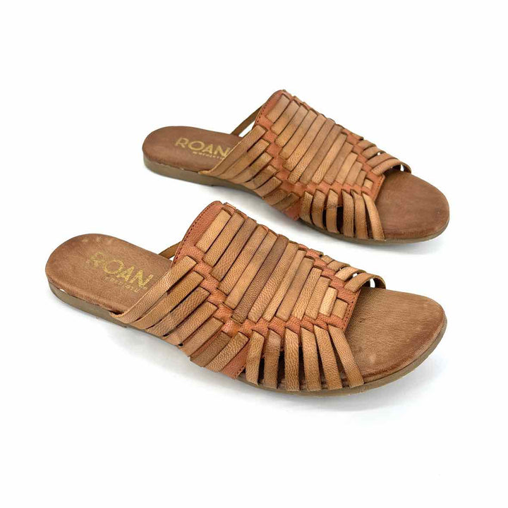 Shoe Size 7.5 Bed Stu Brown Leather Sandals
