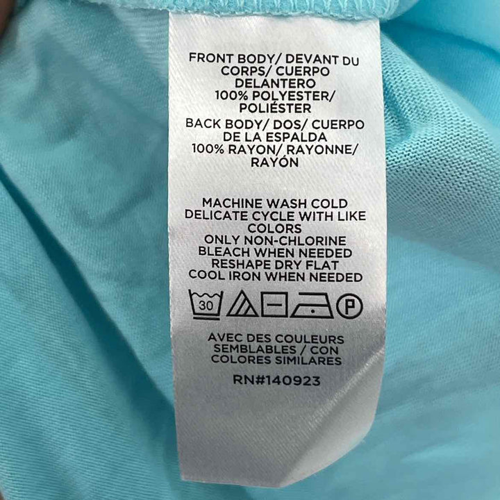 Size Petite LOFT Aqua Shirt