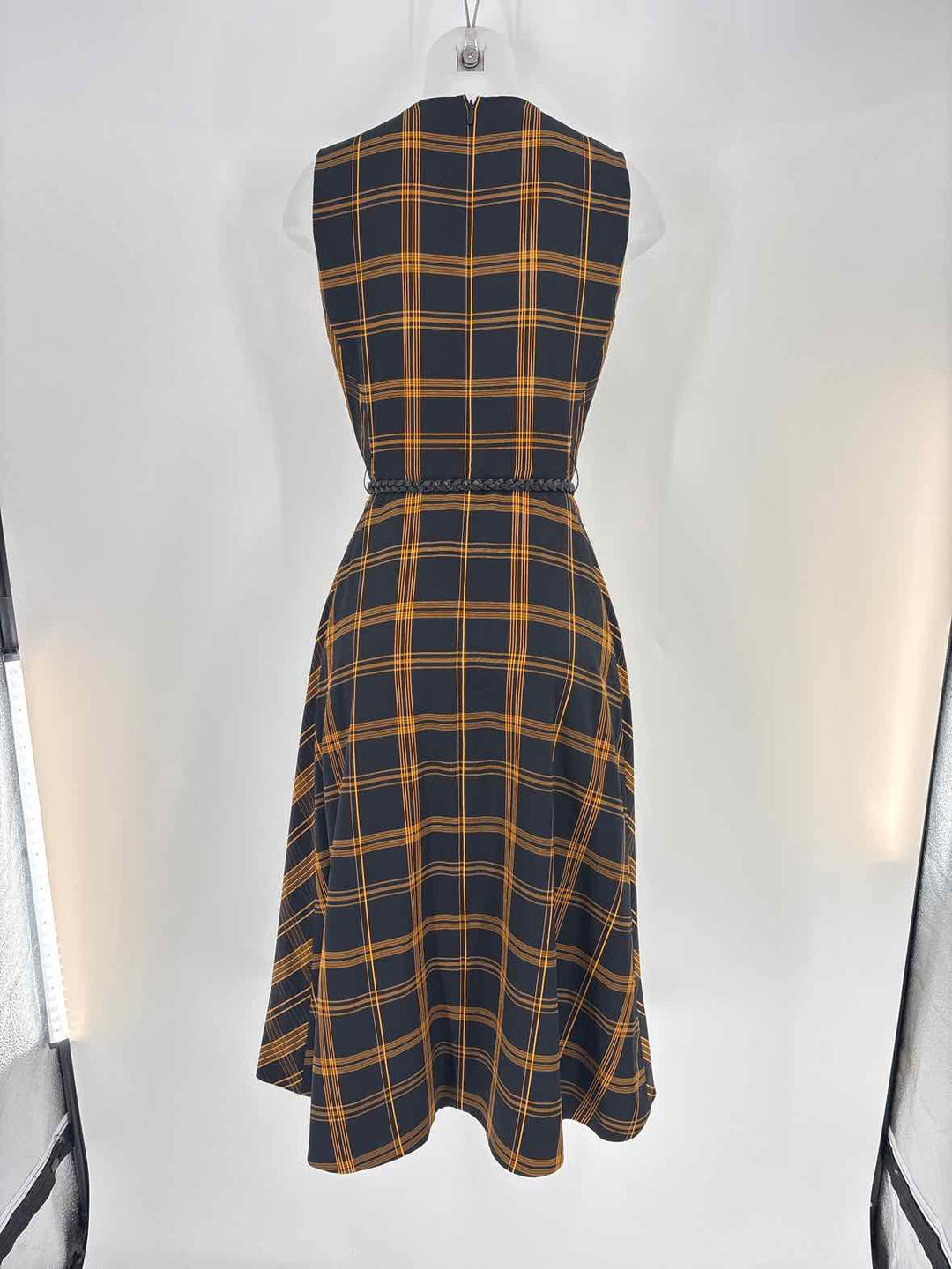 Size 4 LAFAYETTE Black Print Dress
