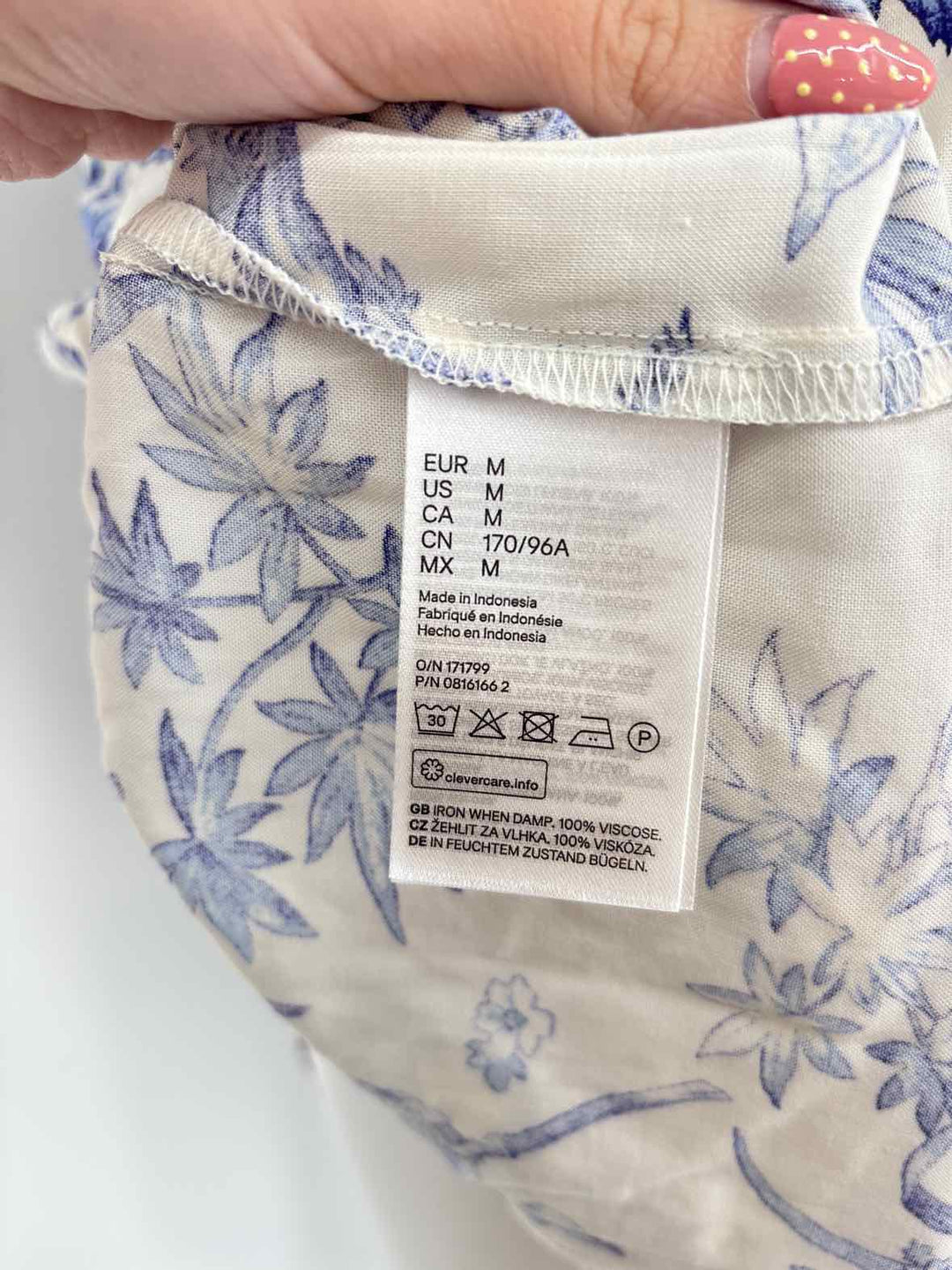 Size M H&M Blue Dress