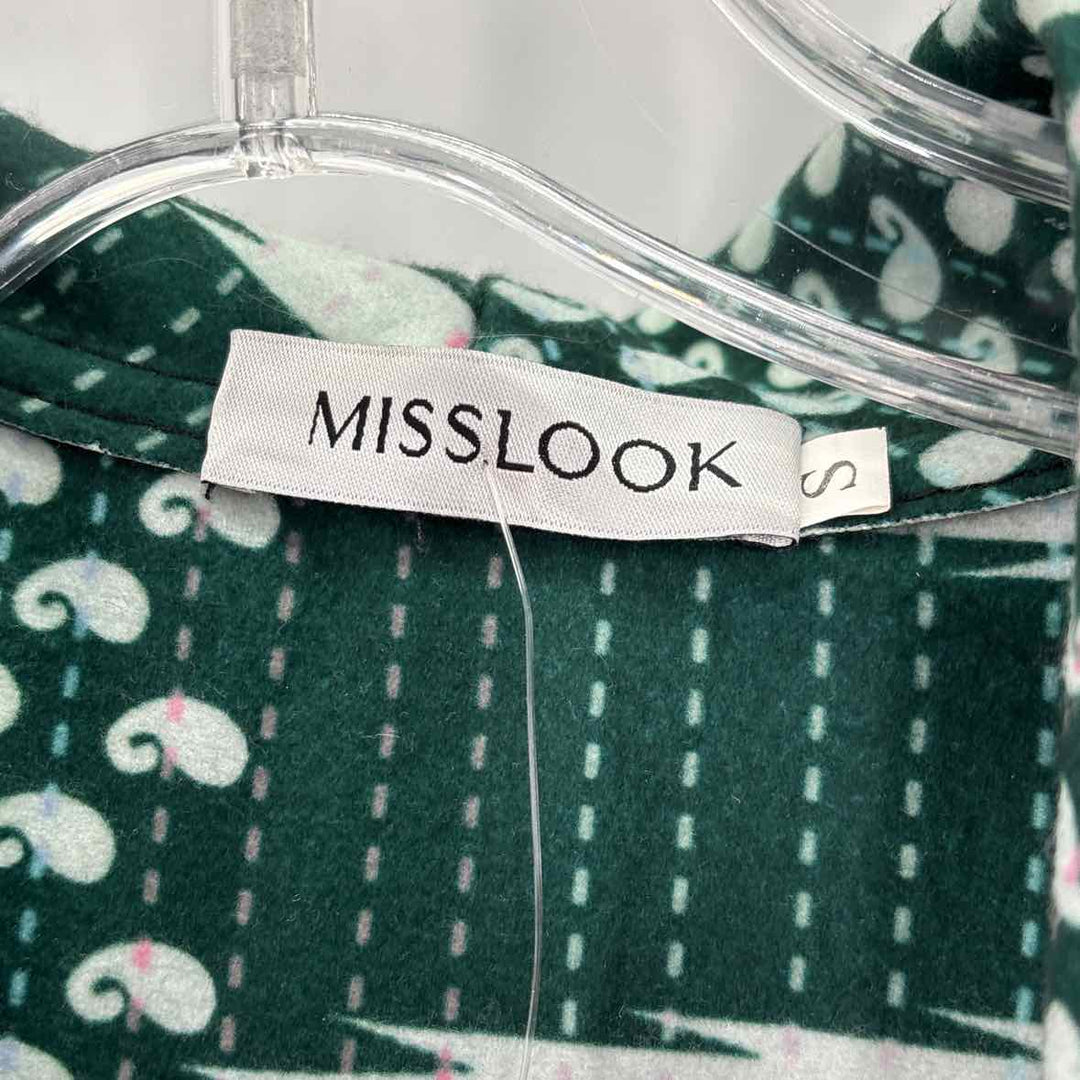 Size S Green Print Vest