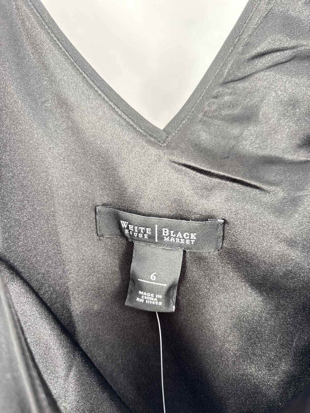 Size 6 White House Black Market Black Dress