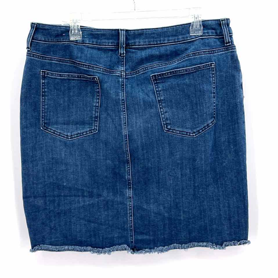 Size 16 Chico's Denim Skirt