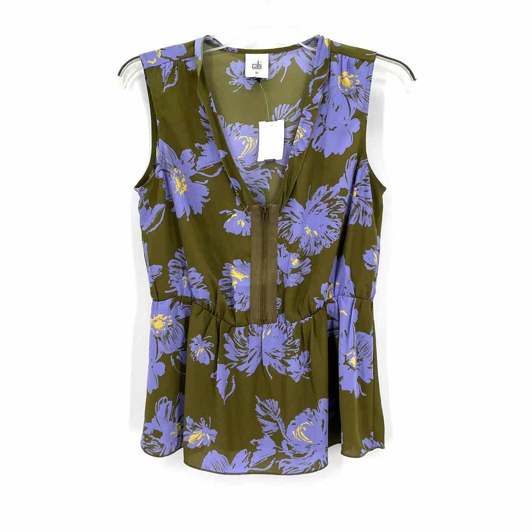 Size XS CABI Olive Shirt