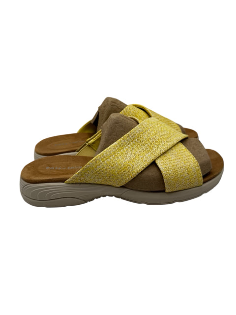 Shoe Size 9 EASY SPIRIT Yellow Sandals
