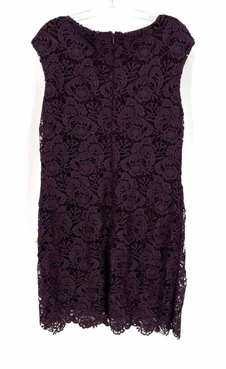 Size 18 RALPH LAUREN Purple Lace Dress