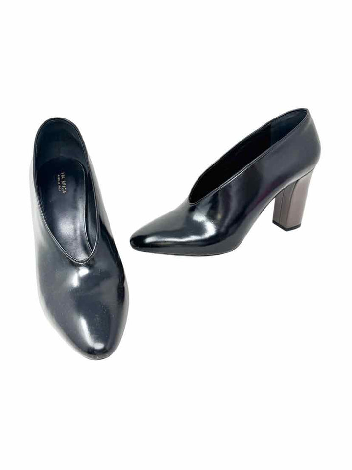 Shoe Size 10 VIA SPIGA Black Heels