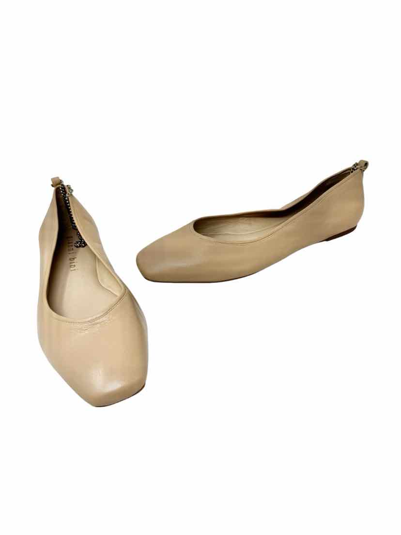 Shoe Size 10 Gianni Bini Tan Leather Flats