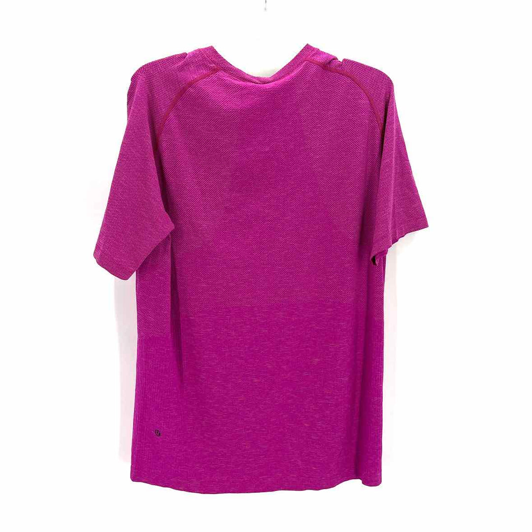 Size L Lululemon Fuschia Knit Shirt