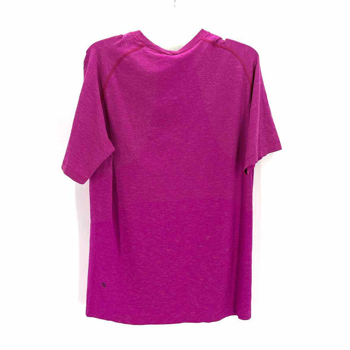 Size L Lululemon Fuschia Knit Shirt