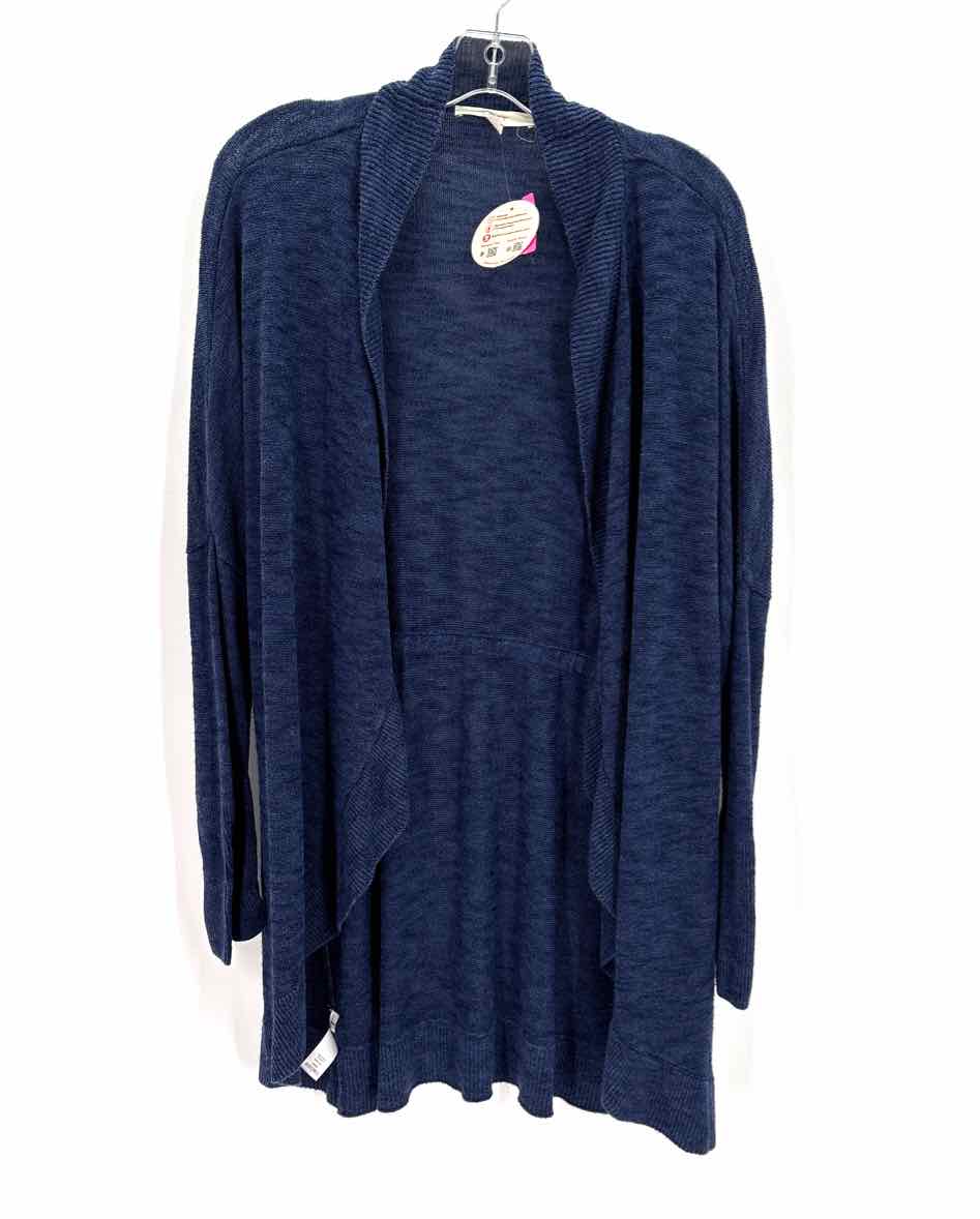 Size L Ann Taylor Blue Cardigan