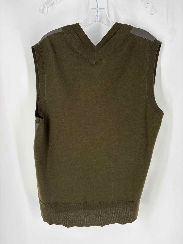 Size XS ALL SAINTS Olive Sateen Shirt