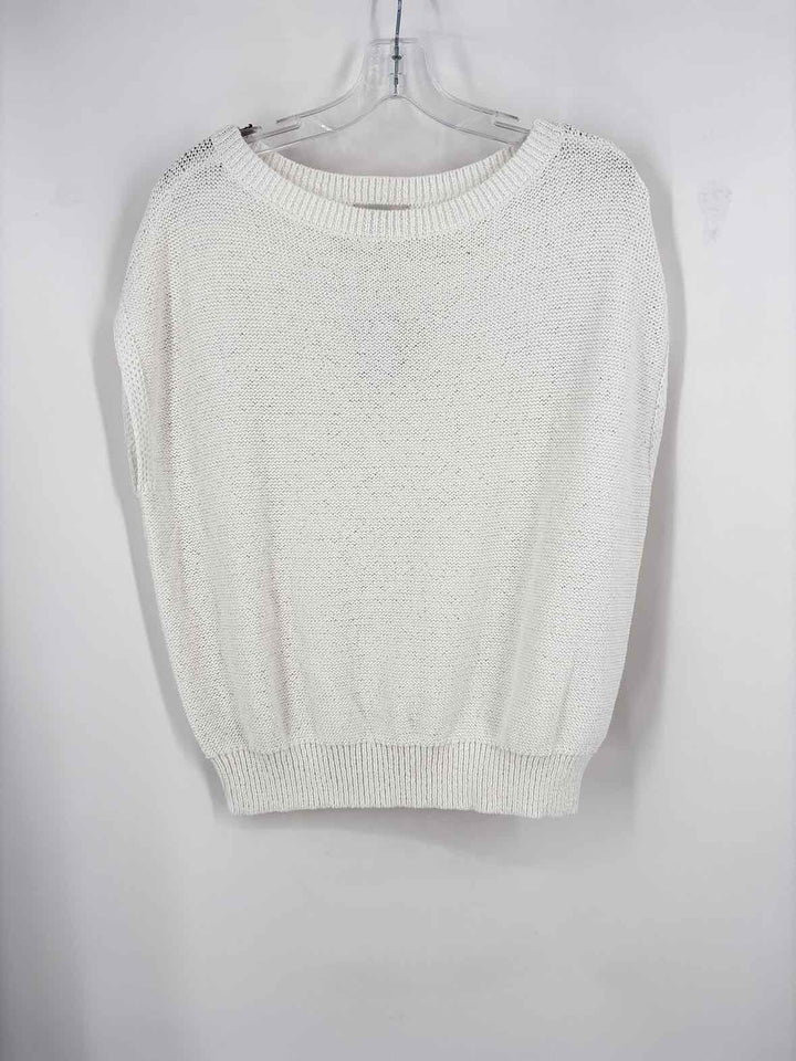 Size M LOFT White Sweater