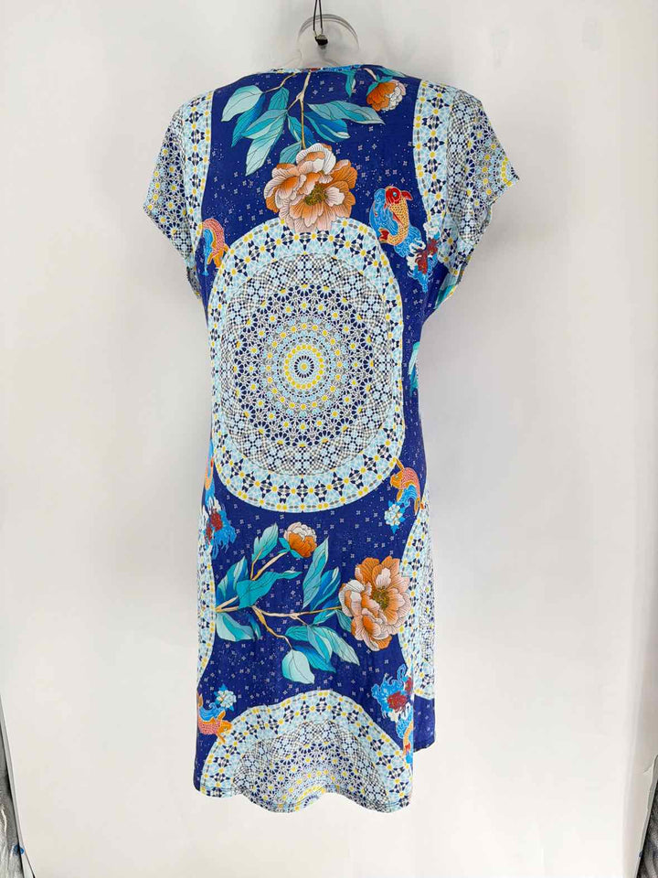 Size XL Johnny Was Multi-Color Cotton Dress