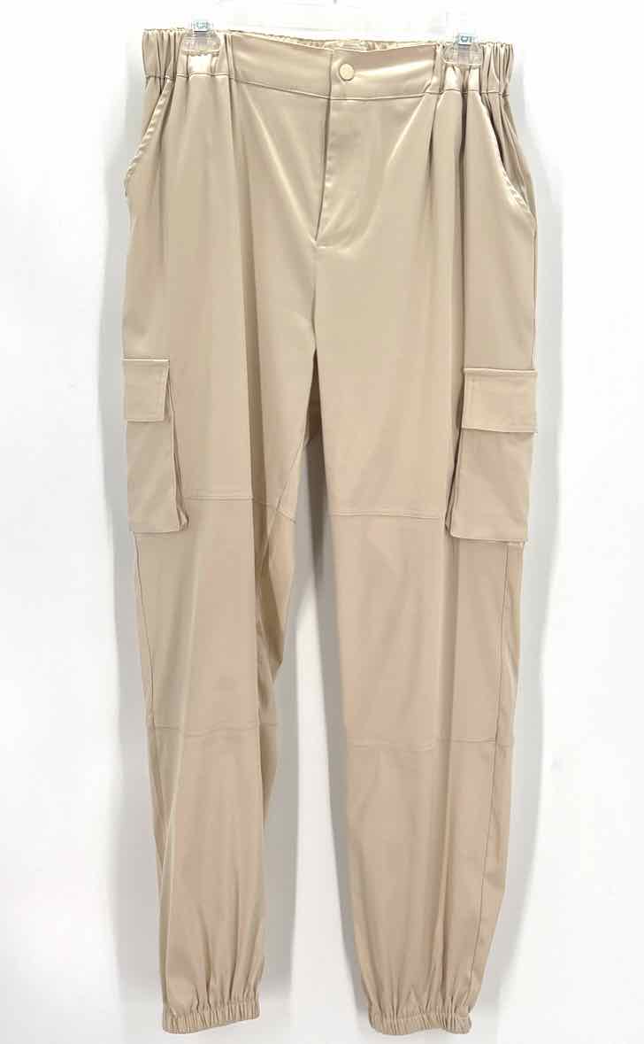 Size L Champagne Sateen Pants