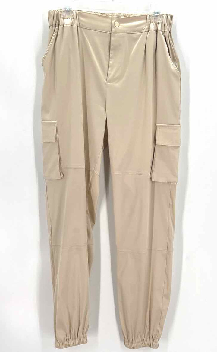 Size L Champagne Sateen Pants