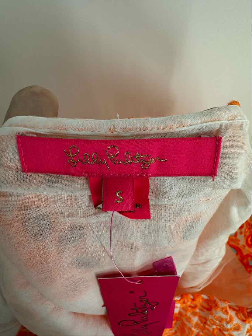 Size S Lilly Pulitzer Orange Shirt