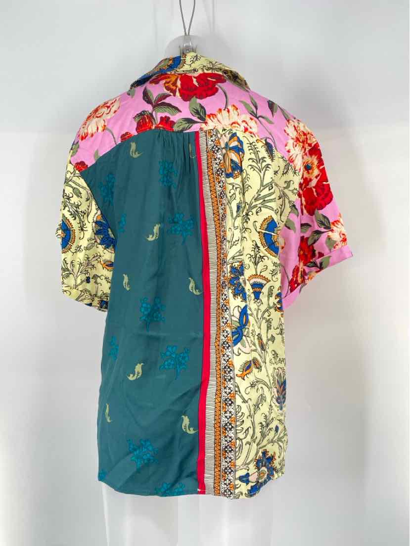 Size M Anthropologie Multi-Color Shirt