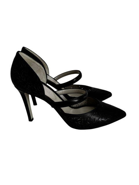 Shoe Size 35 Black Leather Pumps