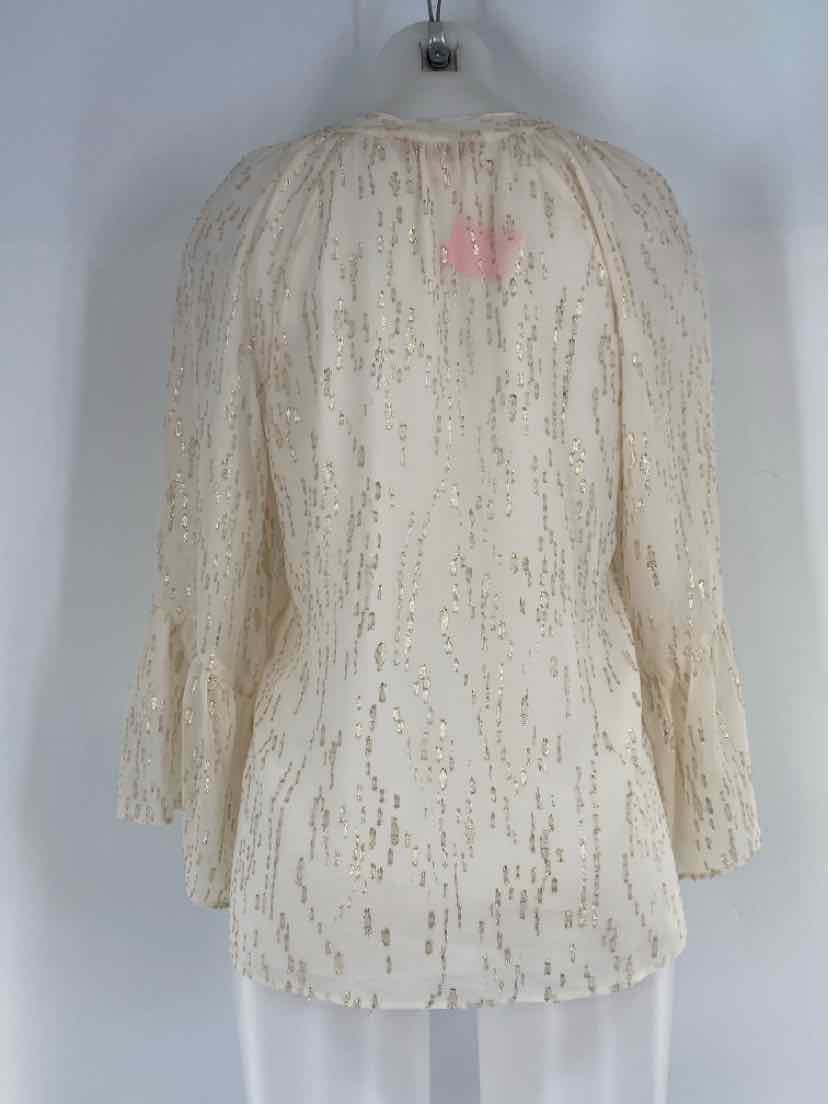 Size S Lilly Pulitzer Cream Shirt
