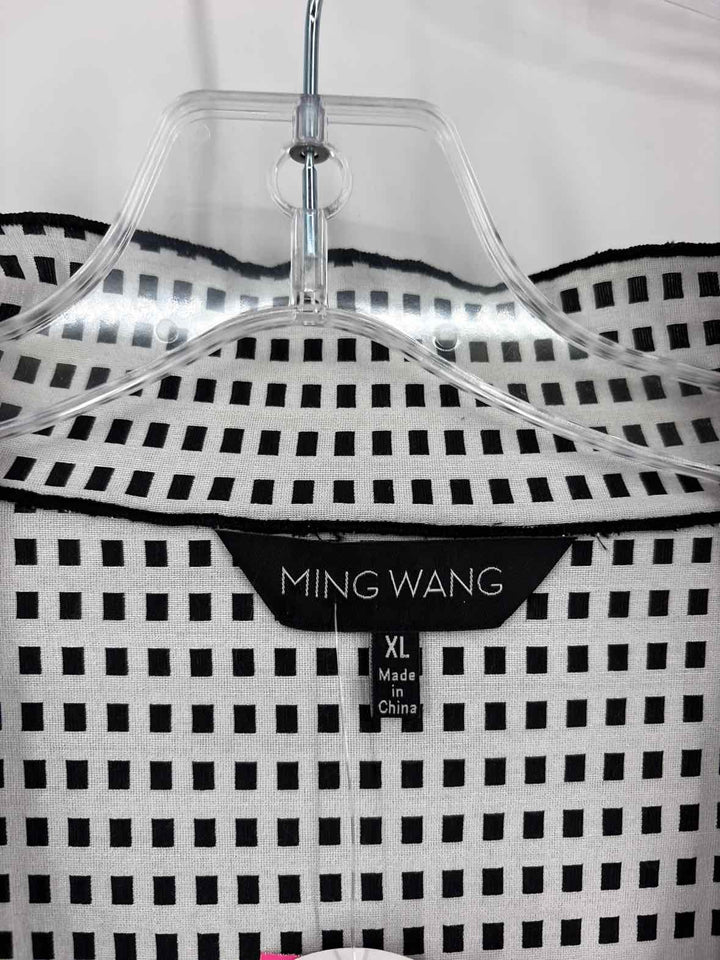 Size XL MING WANG Black Blazer