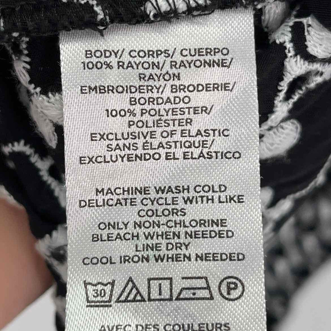 Size M LOFT Black/White Shirt