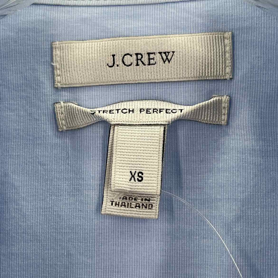 Size XS J Crew Blue Shirt