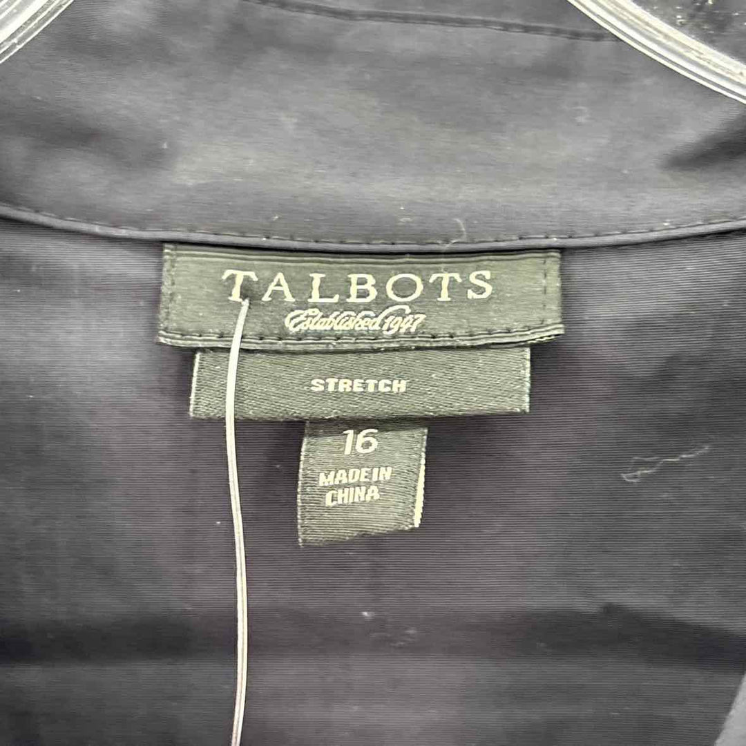 Size 16 Talbots Black Shirt