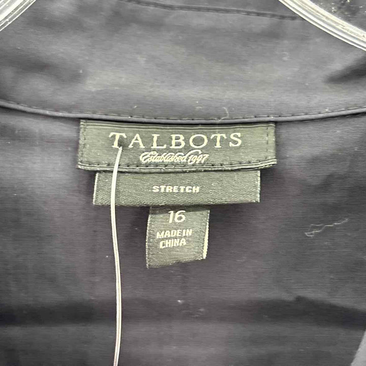 Size 16 Talbots Black Shirt