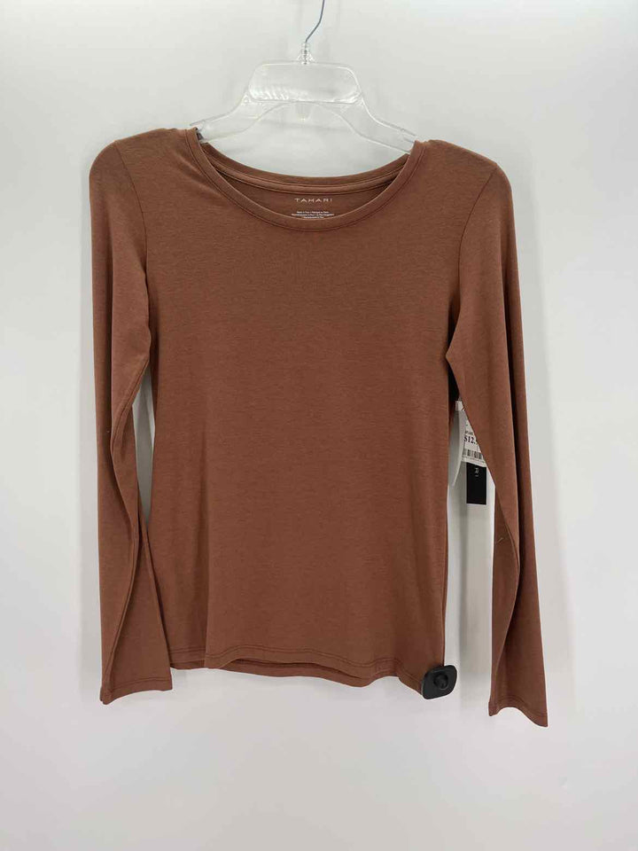 Size XS TAHARI Brown Shirt