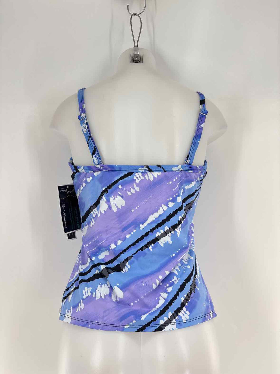 Size 12 Blue Print Swimsuit