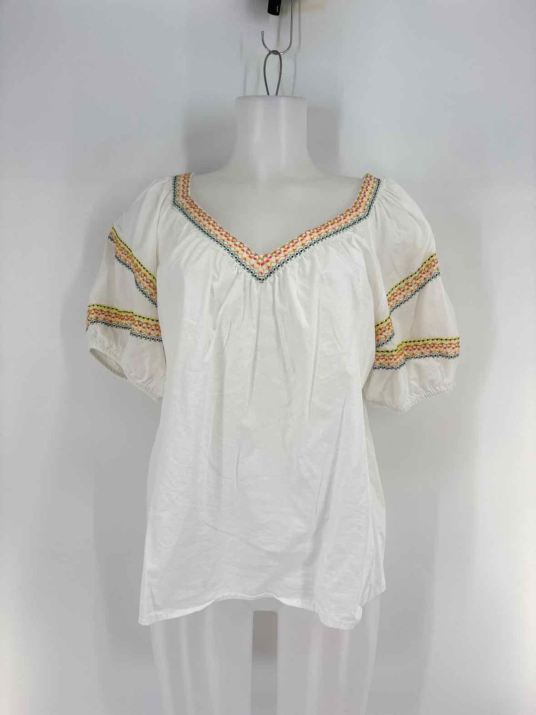 Size L Ann Taylor White Shirt