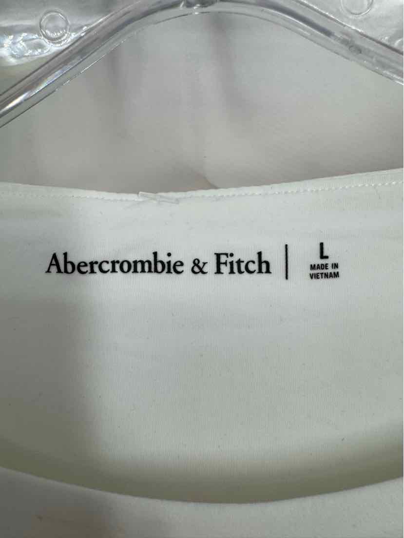 Size L Abercrombie White Shirt