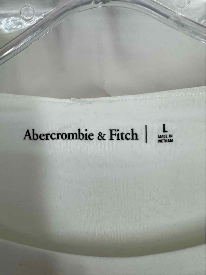 Size L Abercrombie White Shirt