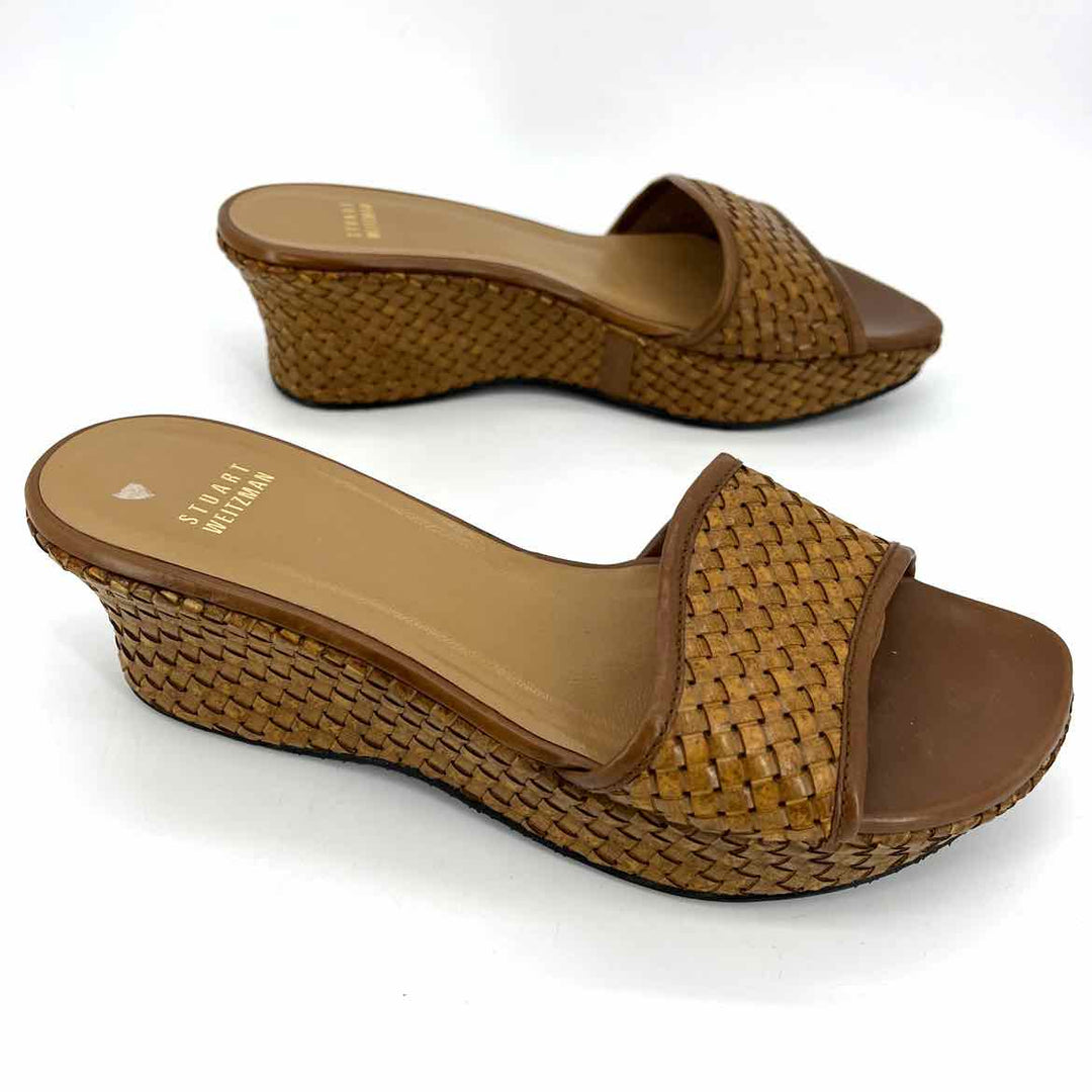 Shoe Size 9 Stuart Weitzman Camel Wedge