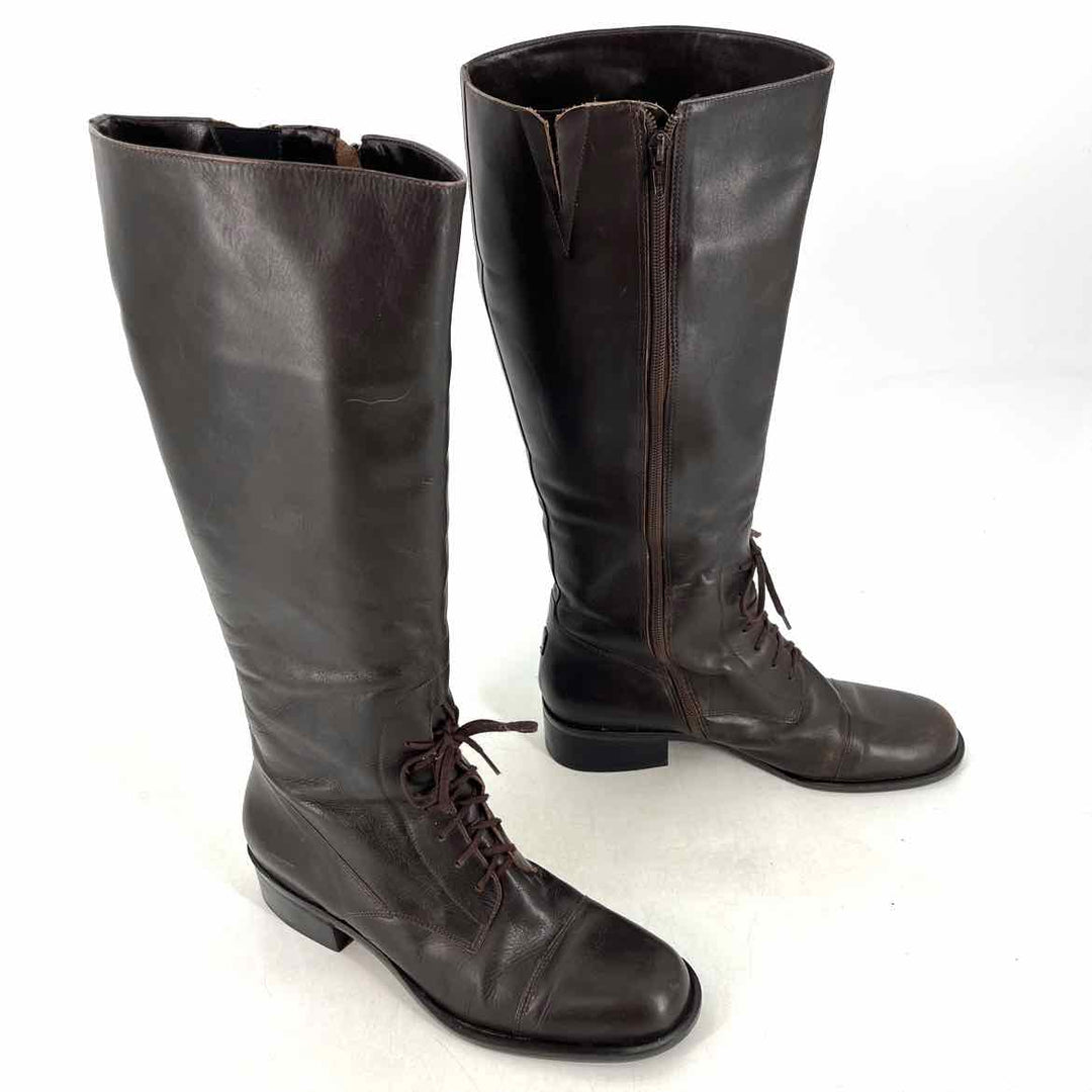 Shoe Size 11 Talbots Brown Leather Boots