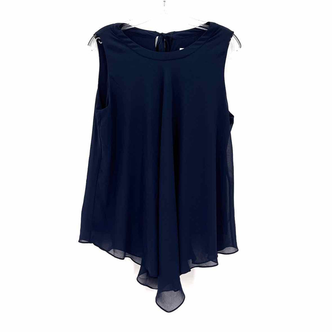 Size L SUSAN GRAVER Navy Shirt