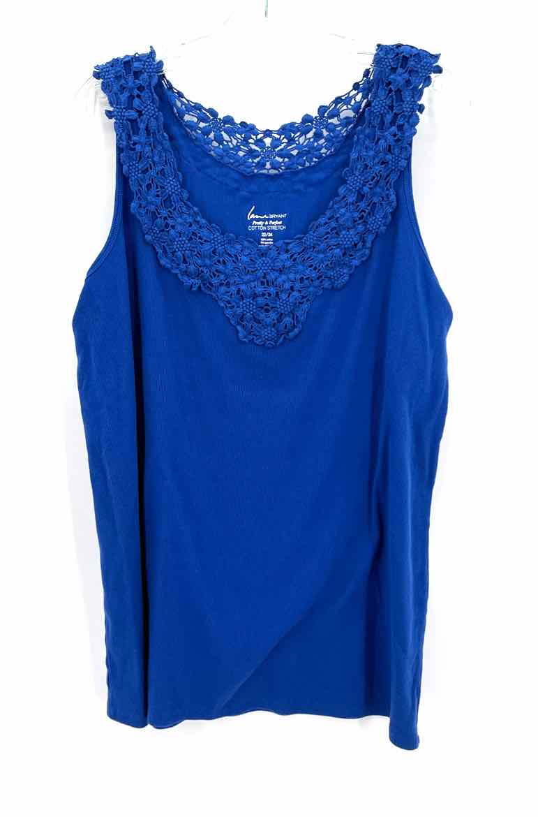 Size 22/24 LANE BRYANT Royal Blue Shirt