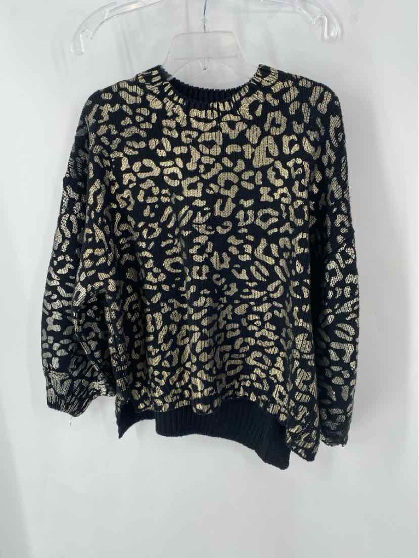 Size M/L Gold Knit Sweater