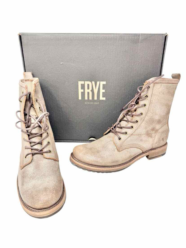 Shoe Size 8.5 Frye Brown Leather Boots