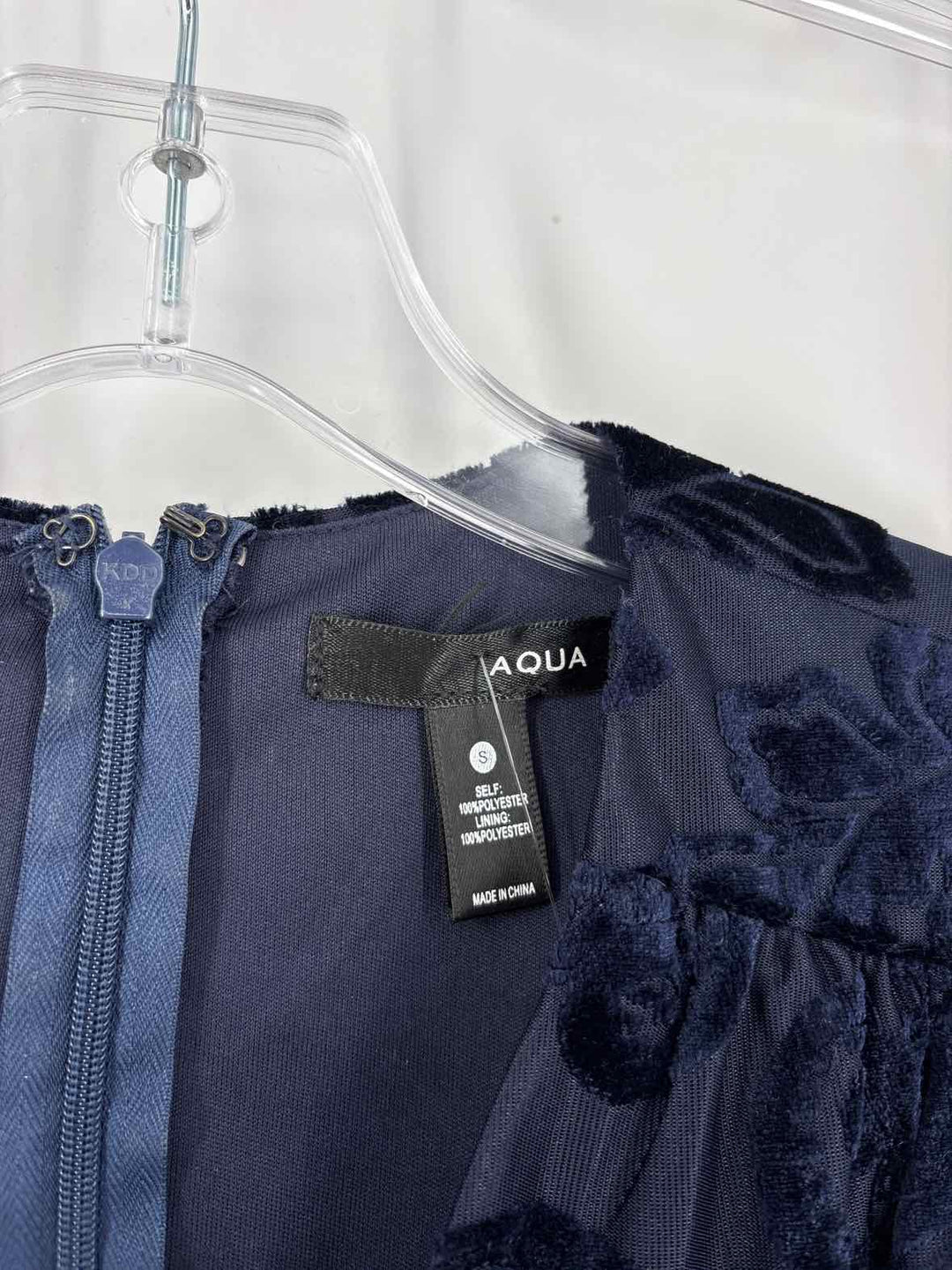 Size S AQUA Navy Dress