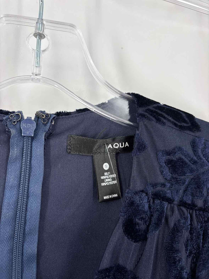Size S AQUA Navy Dress