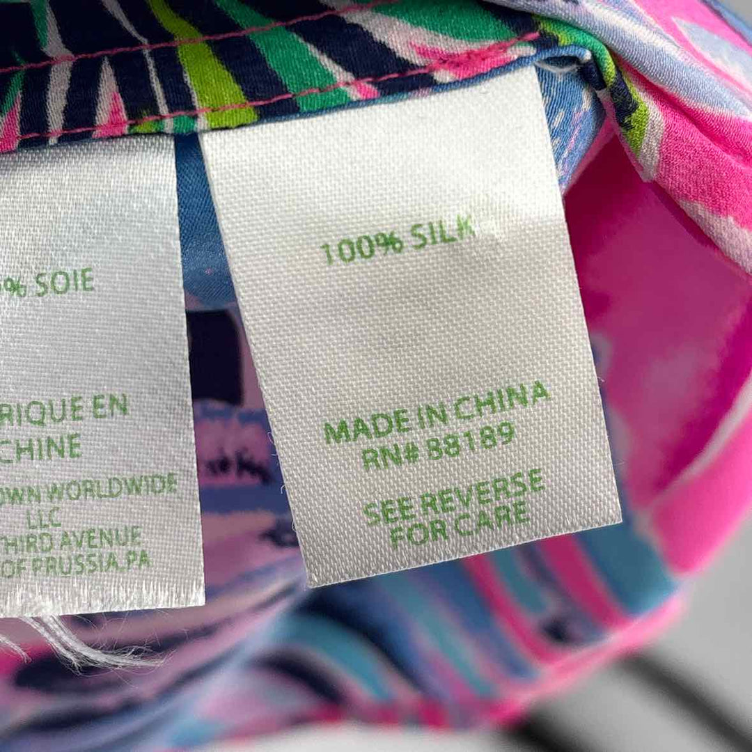Size XL Lilly Pulitzer Hot Pink Shirt