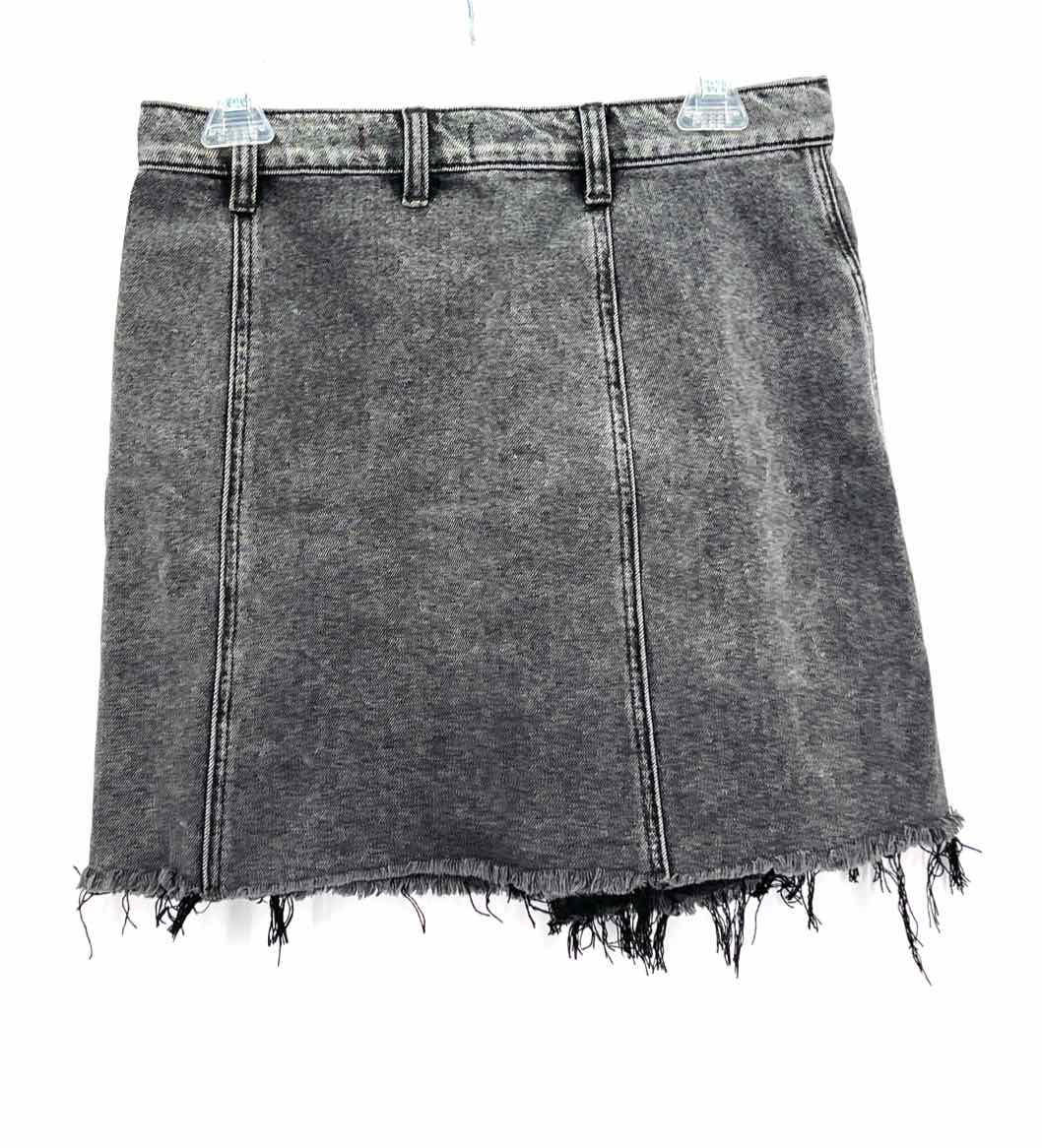 Size 29 WE THE FREE Black Denim Skirt