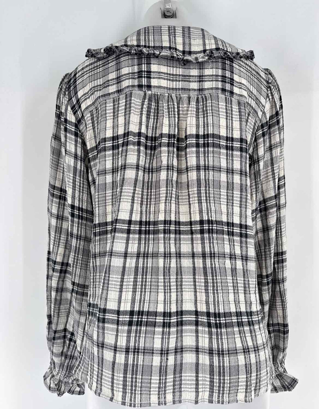 Size L Pilcro & the Letterpress Gray Shirt