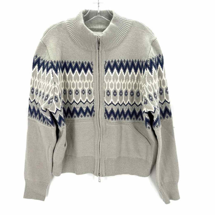 Size M MERCI Gray Knit Cardigan