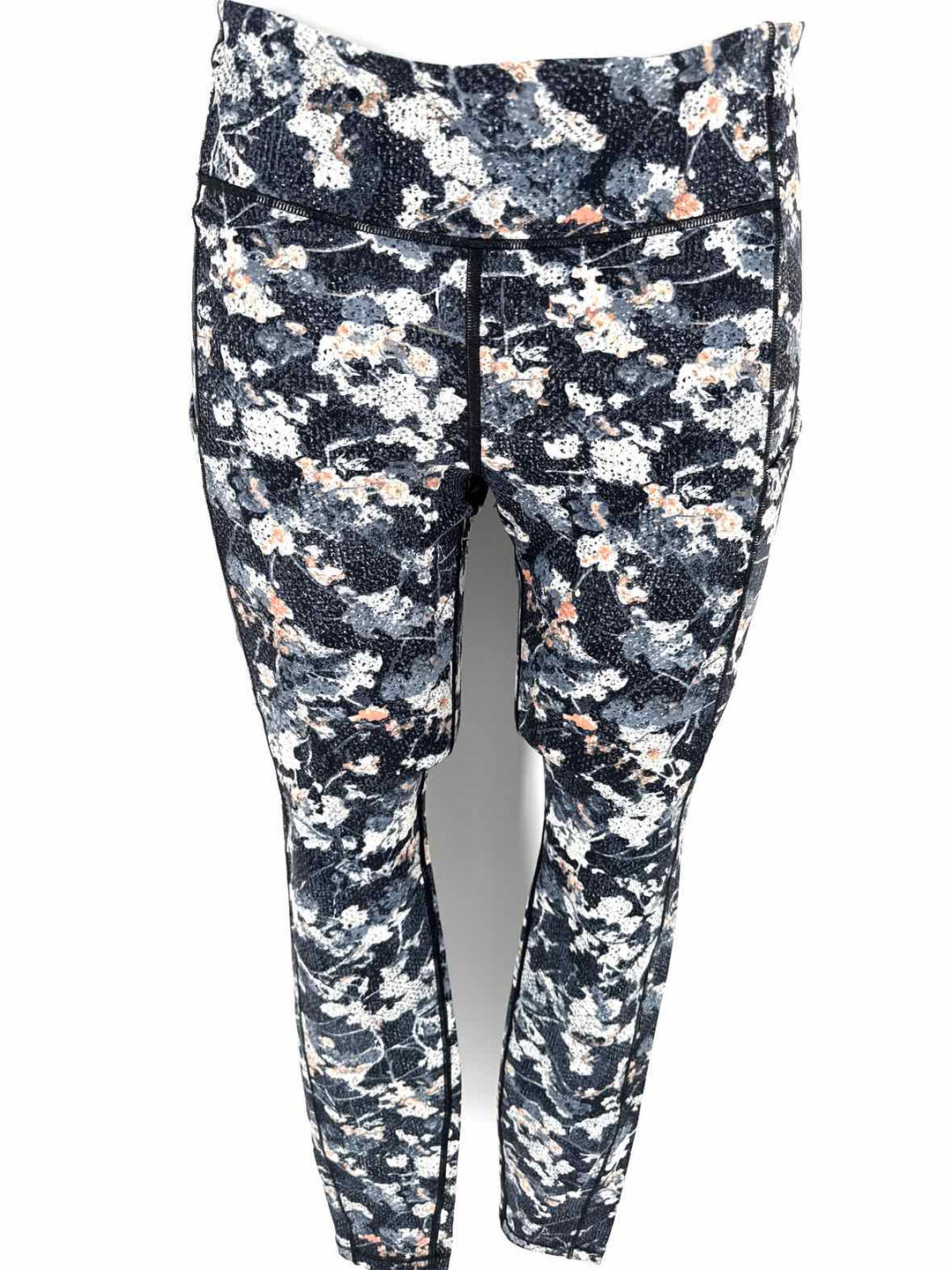 Size 8 Lululemon Navy Print Pants